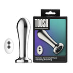 Toosh Remote Controlled Metal Vibrating Anal Plug – Remote-Controlled Metal Anal Plug > Anal Range > Vibrating Butt Plugs