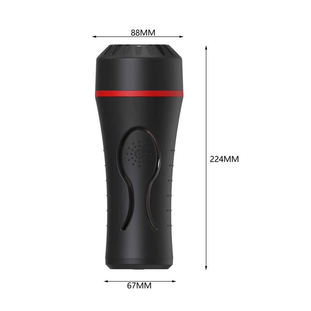 Rev-Lite Squeezable Male Masturbator (7 Inch Insertable Length) – Textured Squeezable Masturbator > Sex Toys For Men > Masturbators > Manual