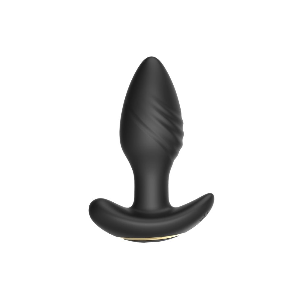 Toosh Remote Controlled Silicone Rotating and Vibrating Butt Plug – USB Rechargeable 4.1 Inch Butt Plug > Anal Range > Vibrating Buttplugs