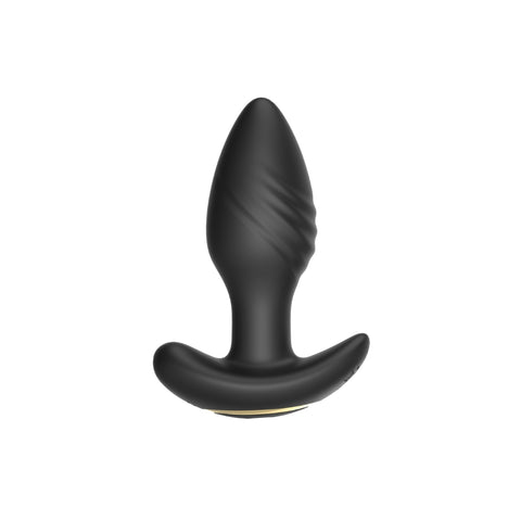 Toosh Remote Controlled Silicone Rotating and Vibrating Butt Plug – USB Rechargeable 4.1 Inch Butt Plug > Anal Range > Vibrating Buttplugs