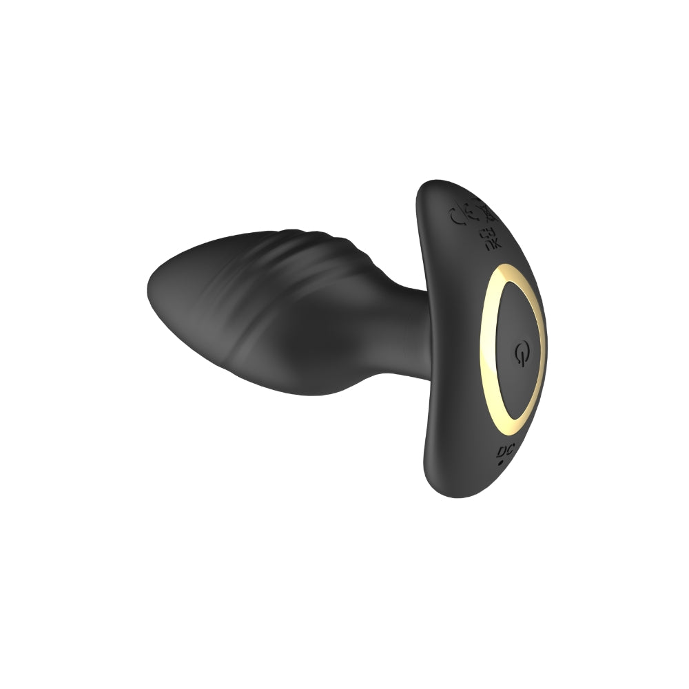 Toosh Remote Controlled Silicone Rotating and Vibrating Butt Plug – USB Rechargeable 4.1 Inch Butt Plug > Anal Range > Vibrating Butt Plugs