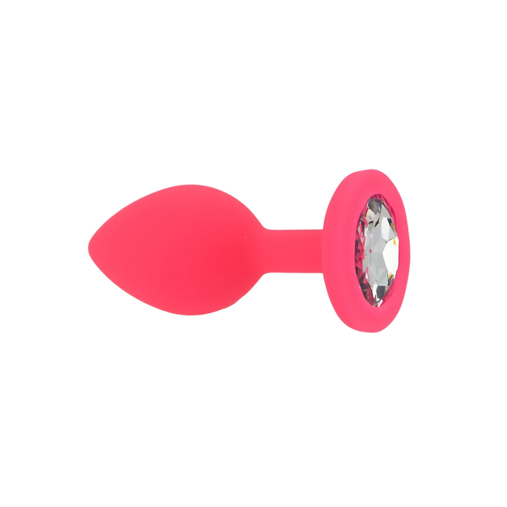 Toosh Pink Silicone Small Butt Plug – Smooth Silicone Small Butt Plug > Anal Range > Butt Plugs