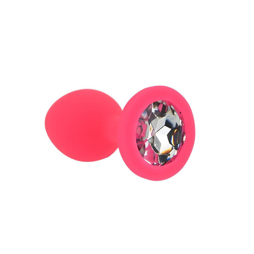 Toosh Pink Silicone Small Butt Plug – Smooth Silicone Small Butt Plug > Anal Range > Butt Plugs