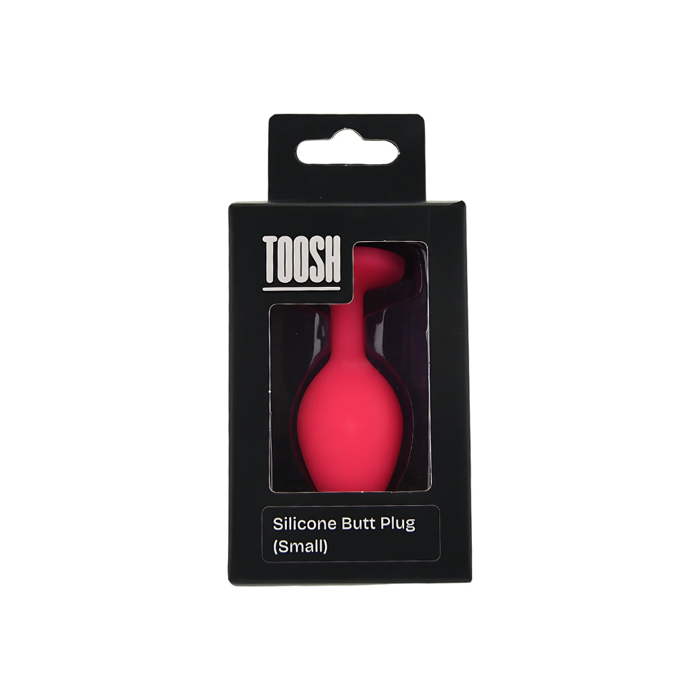 Toosh Pink Silicone Small Butt Plug – Smooth Silicone Small Butt Plug > Anal Range > Butt Plugs