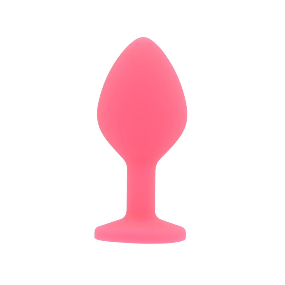 Toosh Pink Silicone Medium Butt Plug – Smooth Silicone Medium Butt Plug Default Title > Anal Range > Butt Plugs