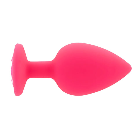 Toosh Pink Silicone Butt Plug Large – Soft Silicone Large Butt Plug > Anal Range > Butt Plugs