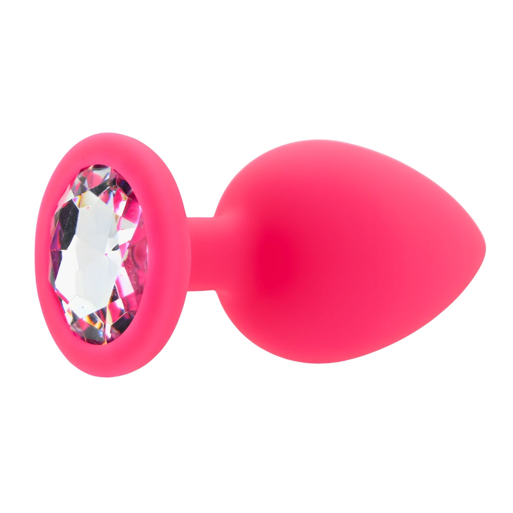 Toosh Pink Silicone Butt Plug Large – Soft Silicone Large Butt Plug > Anal Range > Butt Plugs