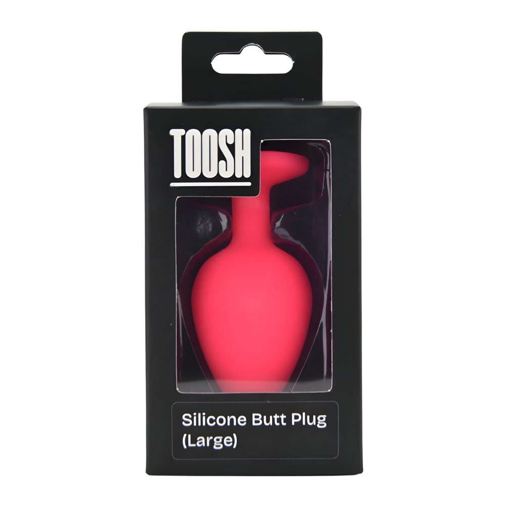 Toosh Pink Silicone Butt Plug Large – Soft Silicone Large Butt Plug > Anal Range > Butt Plugs