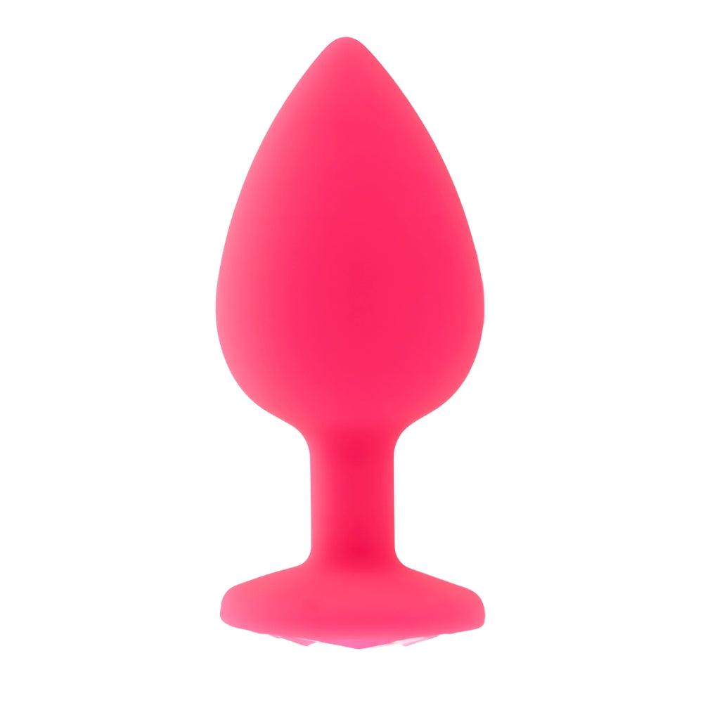Toosh Pink Silicone Butt Plug Large – Soft Silicone Large Butt Plug Secondary image