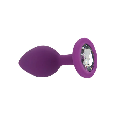 Toosh Purple Silicone Small Butt Plug – Smooth Silicone Butt Plug 2.9 Inches Length 1.1 Inches Diameter > Anal Range > Butt Plugs