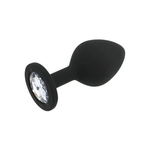 Toosh Black Silicone Medium – Smooth Silicone Butt Plug 3.2 Inch Length 1.35 Inch Width > Anal Range > Butt Plugs