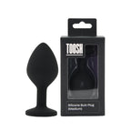 Toosh Silicone Butt Plug Black Medium > Anal Range > Butt Plugs