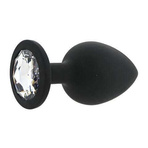 Toosh Black Silicone Large Butt Plug – Smooth Soft Silicone Material > Anal Range > Butt Plugs