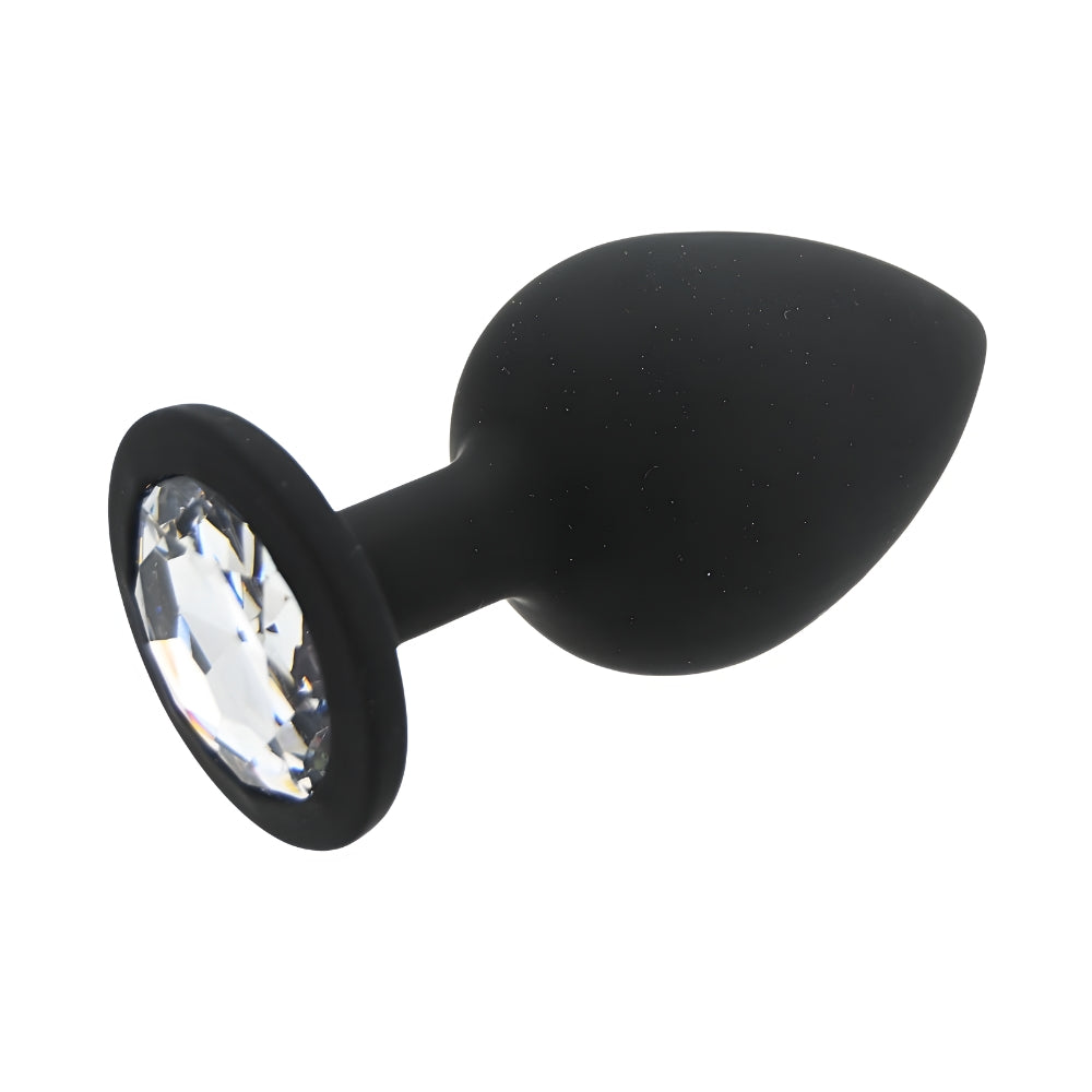 Toosh Black Silicone Large Butt Plug – Smooth Soft Silicone Material > Anal Range > Butt Plugs
