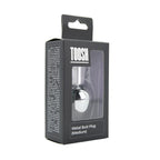Toosh Silver Medium Metal Butt Plug with Clear Stone Base > Anal Range > Jewel Butt Plugs