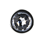 Toosh Silver Medium Metal Butt Plug with Clear Stone Base > Anal Range > Jewel Butt Plugs