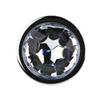 Toosh Silver Large Metal Butt Plug with Clear Stone Jewel > Anal Range > Jewel Butt Plugs