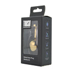 Toosh Gold Metal Butt Plug Medium (Clear Stone) – Jewelled Medium Butt Plug > Anal Range > Jewel Butt Plugs