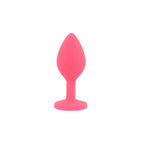 Toosh Silicone Butt Plug Set of 3 (Pink Clear Stone) – Jewelled Base Silicone Butt Plugs > Anal Range > Jewel Butt Plugs