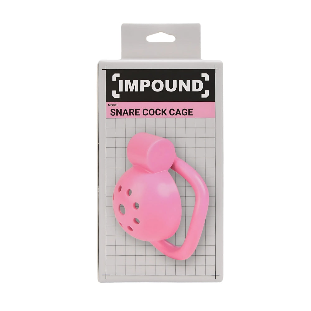 Impound Snare – Male Chastity Cage with Multiple Base Rings > Bondage Gear > Male Chastity
