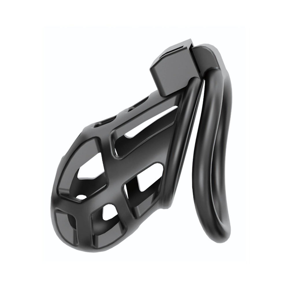Impound Enforcer (Black) Male Chastity Device – Cock Cage with Multiple Base Ring Sizes Default Title > Bondage Gear > Male Chastity