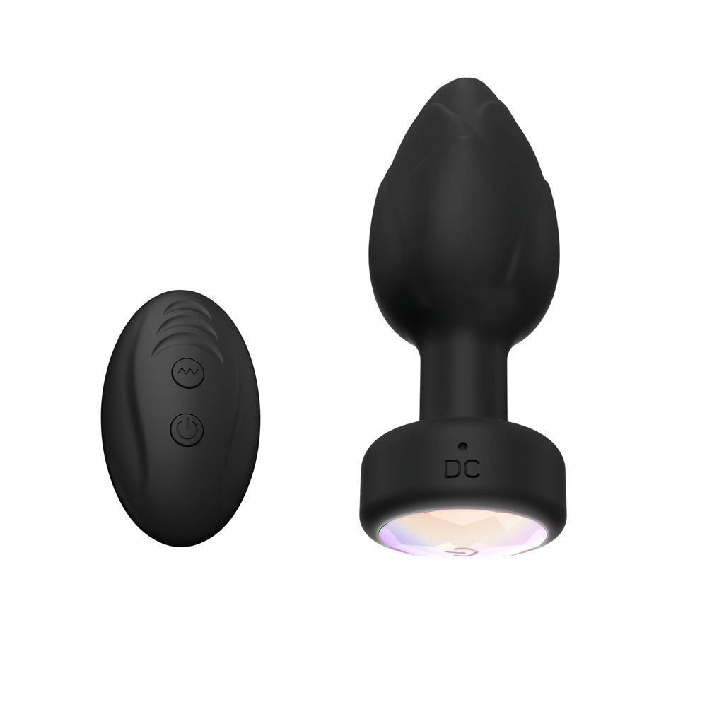Toosh Remote Controlled Light Up Vibrating Butt Plug – Remote-Controlled Vibrating Butt Plug Default Title > Anal Range > Vibrating Butt Plugs