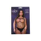 Lace by LJ Plus Size Footless Crochet Bodystocking – Lingerie > Clothes > Bodies and Playsuits