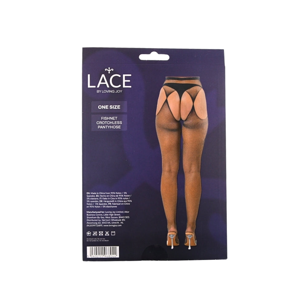 Lace by LJ Fishnet Crotchless Pantyhose – Fishnet Crotchless Pantyhose > Clothes > Hosiery > Pantyhose & Tights