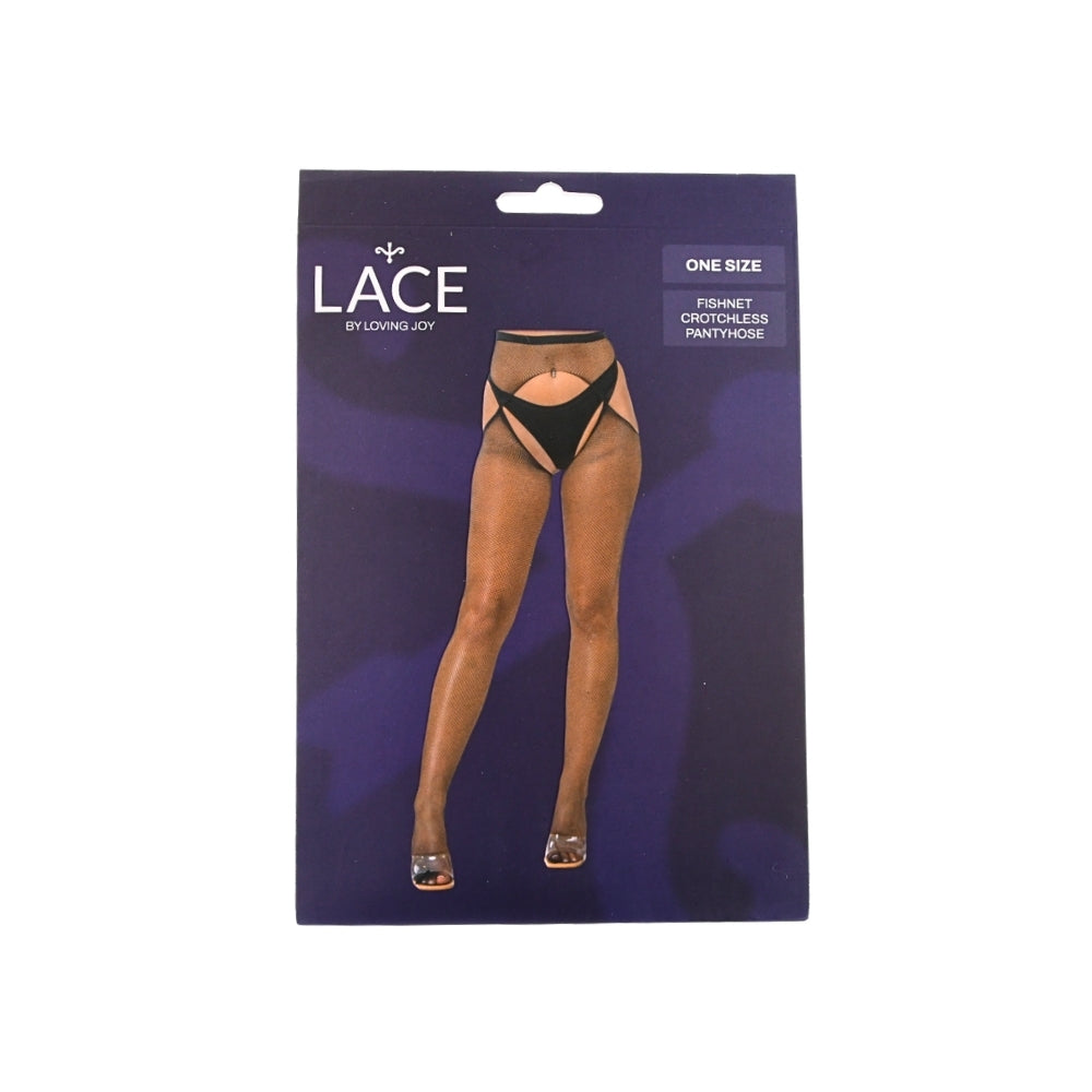 Lace by LJ Fishnet Crotchless Pantyhose – Fishnet Crotchless Pantyhose > Clothes > Hosiery > Pantyhose & Tights