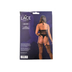 Lace by LJ Lace Suspender Bodystocking – Stretchy One-Piece Lingerie > Clothes > Bodies and Playsuits
