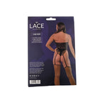 Lace by LJ Floral Lace and Net Halter Suspender Bodystocking – Lingerie > Clothes > Bodies and Playsuits