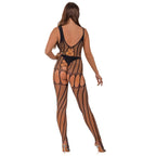 Lace by LJ Crochet Bodystocking with Lace Up Back – Bodystocking > Clothes > Bodies and Playsuits