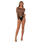 Lace by LJ Seamless Long Sleeved Bodysuit – Lace Lingerie > Clothes > Bodies and Playsuits