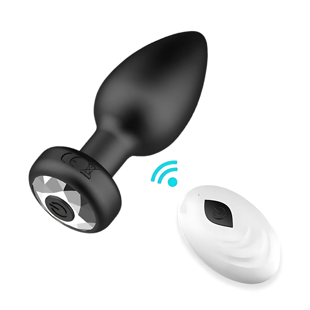 Toosh Remote Controlled Silicone Vibrating Butt Plug – Remote-Controlled Silicone Butt Plug Butt Plugs - Vibrating