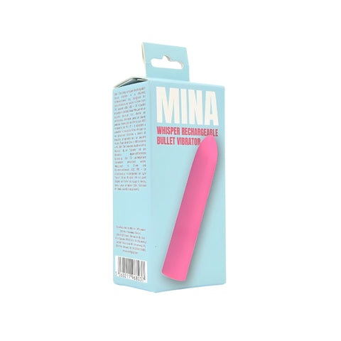 Mina Whisper Rechargeable Bullet Vibrator – Small Discreet USB Rechargeable Vibrator BULLETS