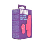 Mina Veil (Black) – Remote-Controlled USB Rechargeable Silicone Panty Vibrator 4 Inch Length > Sex Toys For Ladies > Panty Vibes