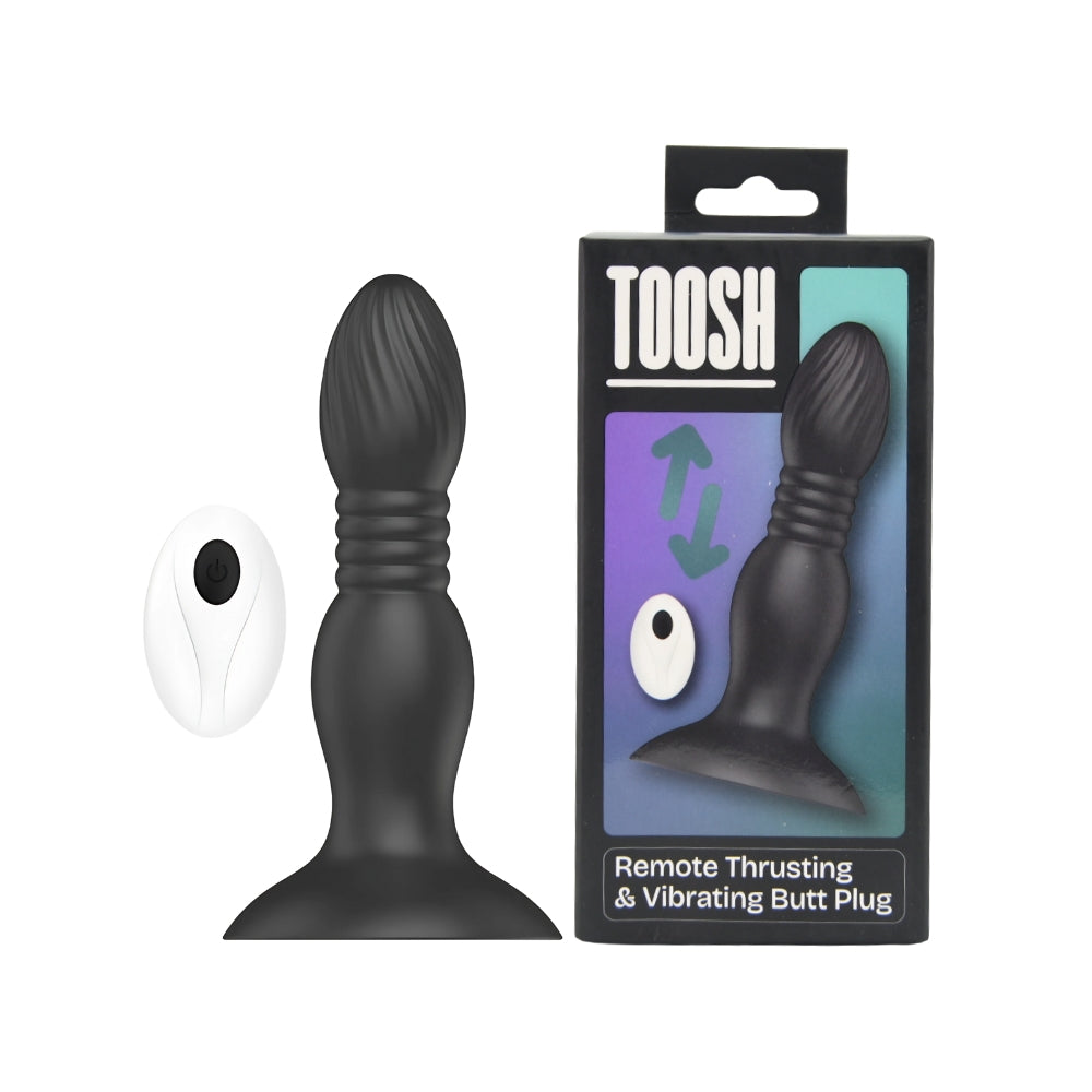 Toosh Remote Controlled Thrusting Butt Plug – Remote-Controlled Butt Plug > Anal Range > Vibrating Butt Plugs