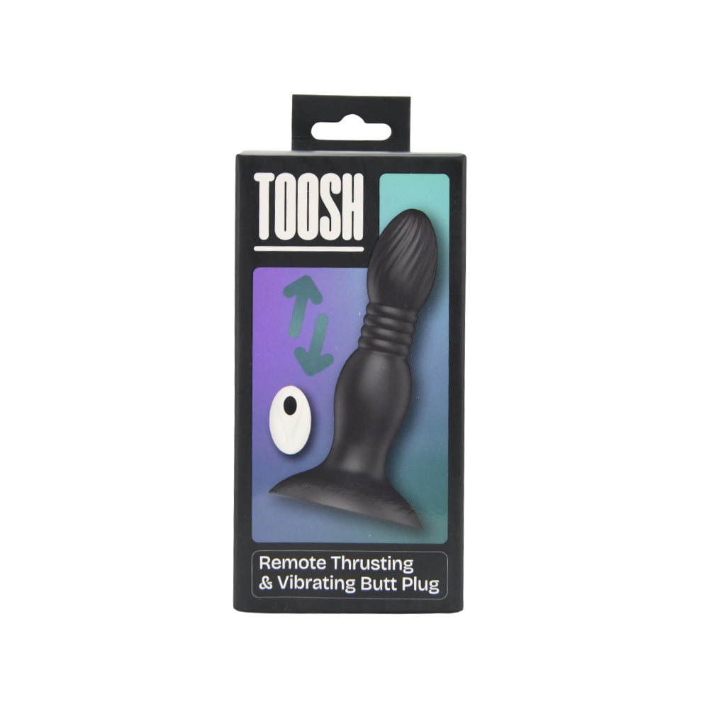 Toosh Remote Controlled Thrusting Butt Plug – Remote-Controlled Butt Plug > Anal Range > Vibrating Butt Plugs