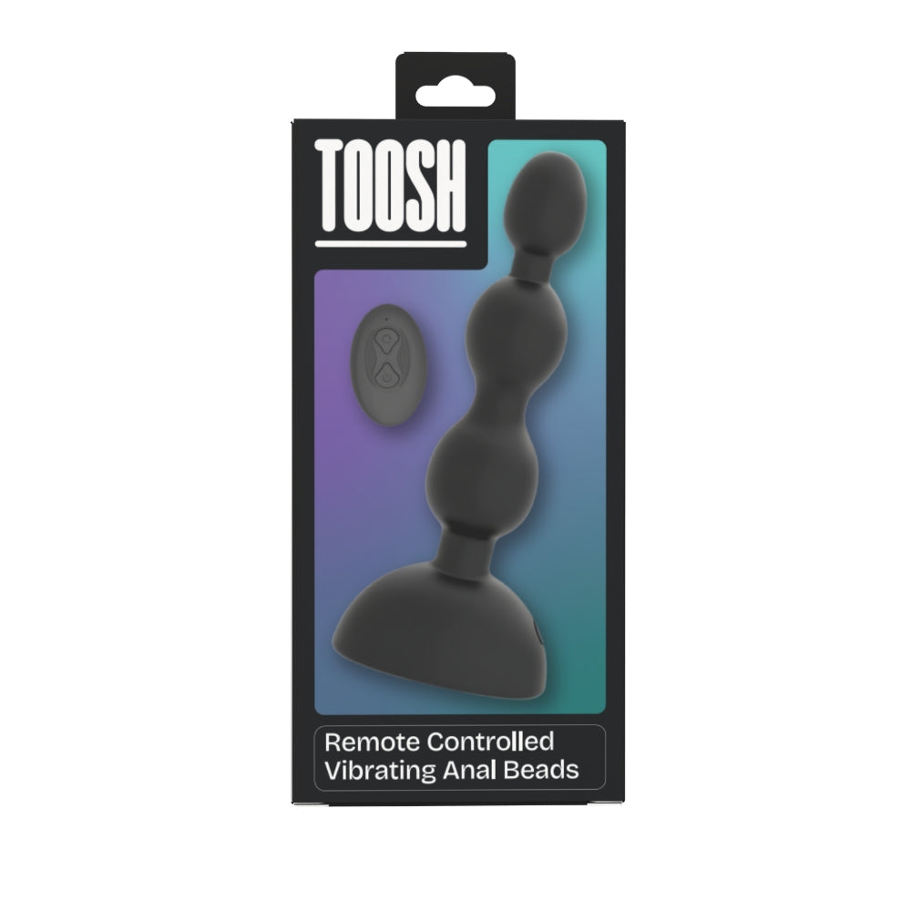 Toosh Remote Controlled Vibrating Anal Beads – Remote-Controlled Anal Toy > Anal Range > Anal Beads