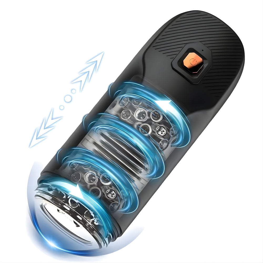 Rev Rotating and Thrusting Male Masturbator – USB Rechargeable Male Masturbator Default Title > Sex Toys For Men > Masturbators > Vibrating