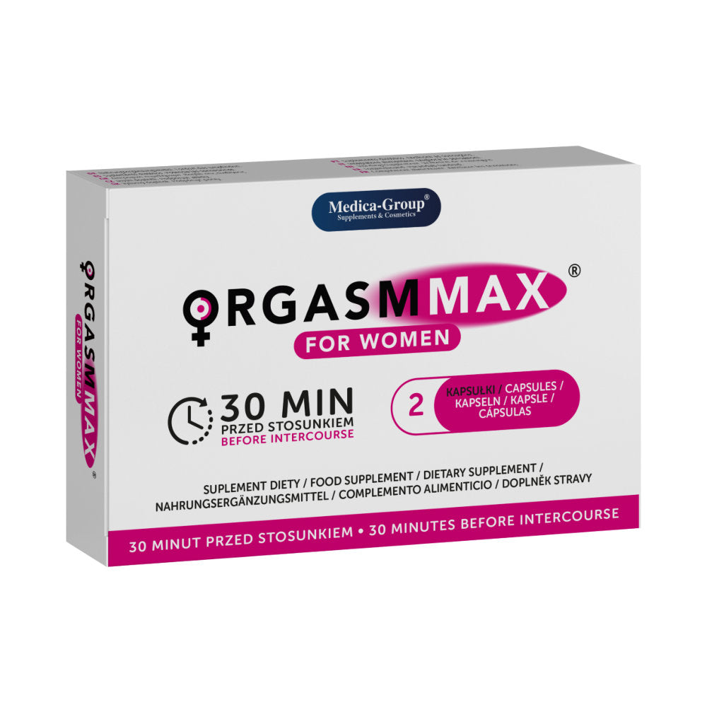 OrgasmMax for Women – Natural Plant Extract Libido and Arousal Enhancement Capsules Default Title > Essentials > Womens Enhancers