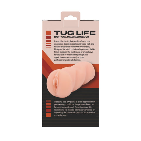 Tug Life Night Call – Manual Male Masturbator > Sex Toys For Men > Masturbators > Manual