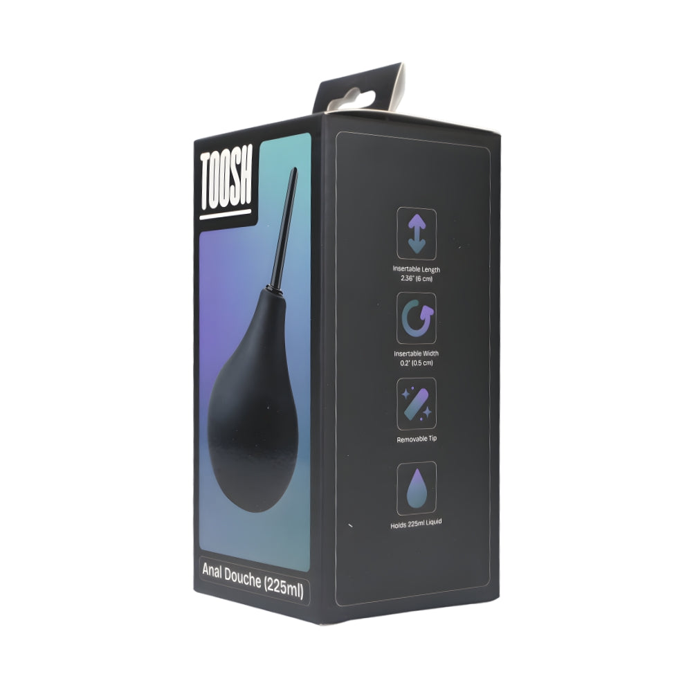 Toosh Douche 225ml – Anal Douche with Removable ABS Tip and PVC Bulb > Essentials > Douches