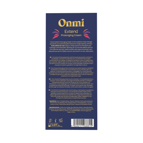 Onmi Extend Prolonging Cream 30ml – Water-Based Delay Cream > Essentials > Mens Enhancers