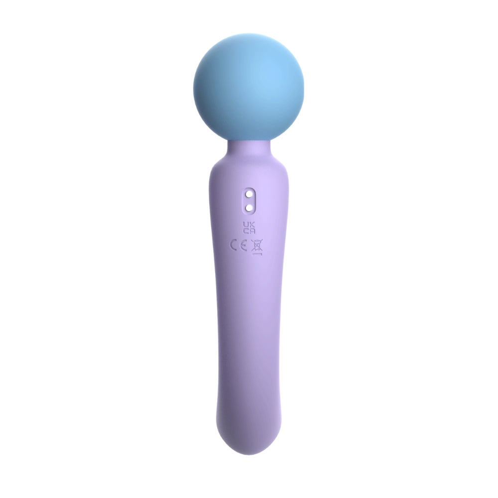 Mina Flow Dual-Ended Wand Vibrator – Curved G-Spot Silicone 11.3cm Insertable Length Wand Vibrators
