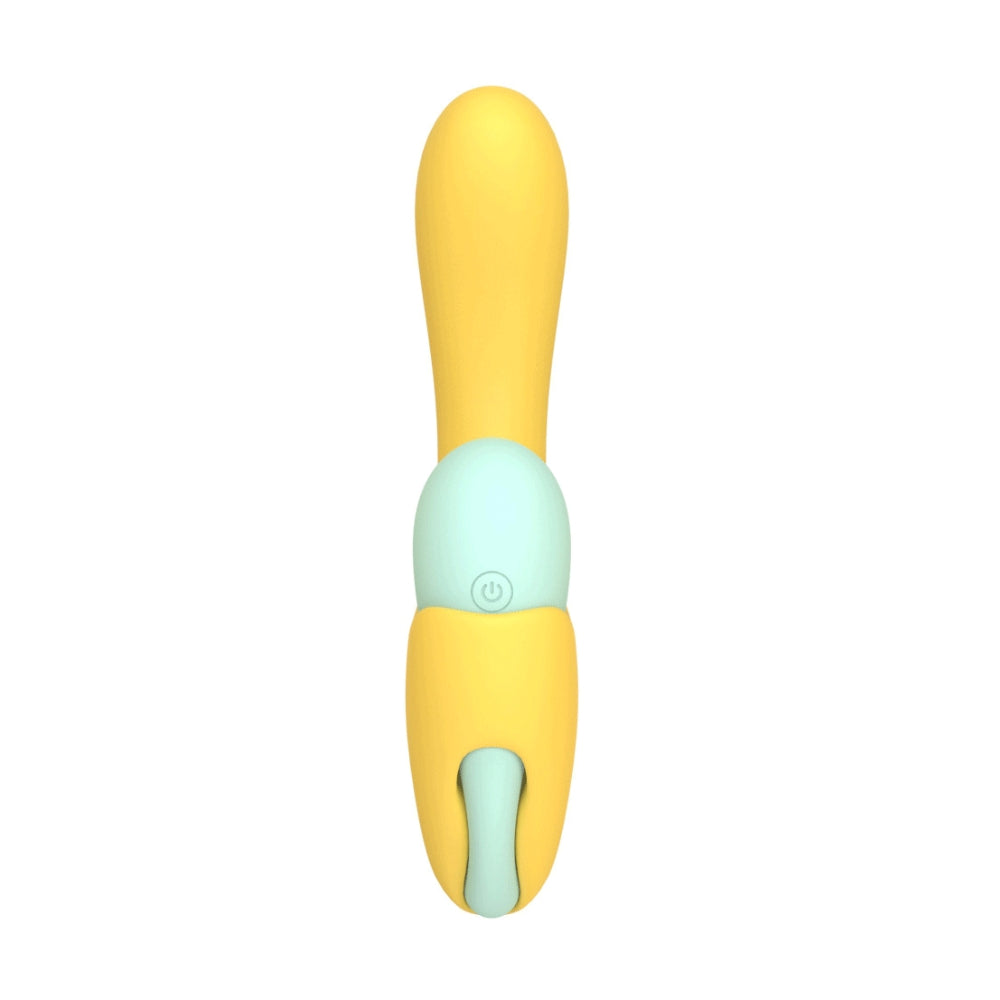 Mina Bloom 2 in 1 Rabbit Vibrator – Rechargeable Silicone 10.7cm Length > Vibrators > Ladies > Rabbit