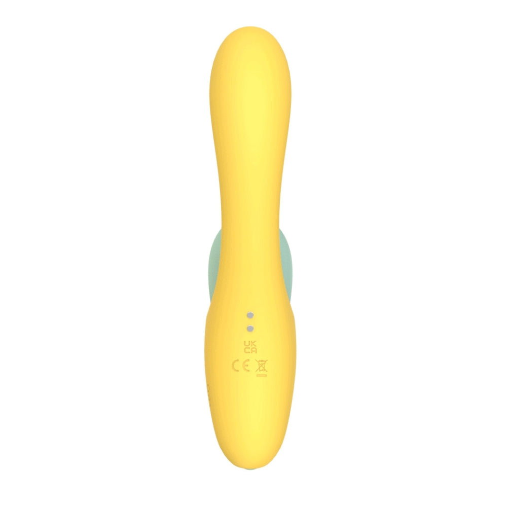 Mina Bloom 2 in 1 Rabbit Vibrator – Rechargeable Silicone 10.7cm Length > Vibrators > Ladies > Rabbit