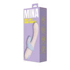Mina Orbit 2 in 1 Rabbit Vibrator – USB Rechargeable 12cm Insertable Length > Vibrators > Ladies > Rabbit