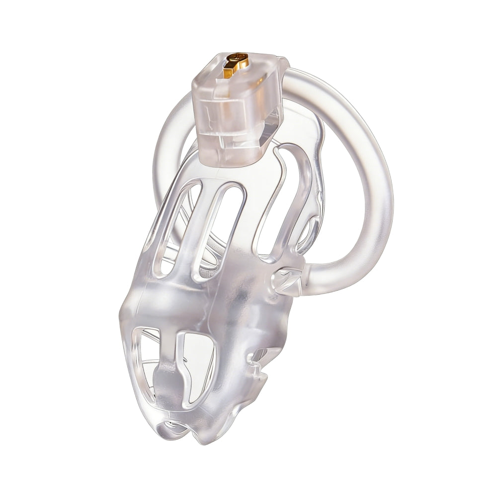 Impound Vanguard – 4.1 Inch Chastity Cage with Base Rings Default Title > Bondage Gear > Male Chastity