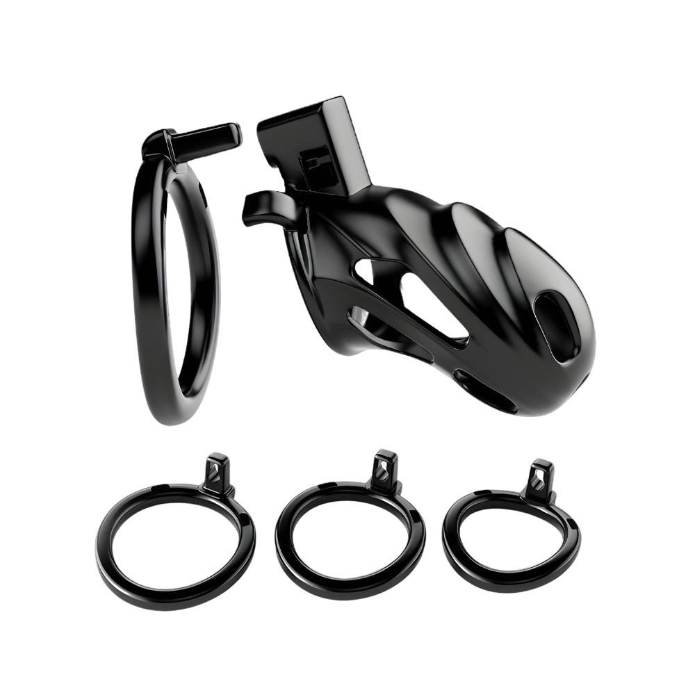 Impound Citadel – Chastity Cage with Multiple Base Rings > Bondage Gear > Male Chastity
